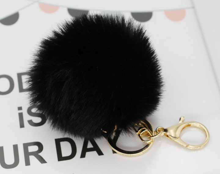 Foam foam fox fox woman bag mink decor