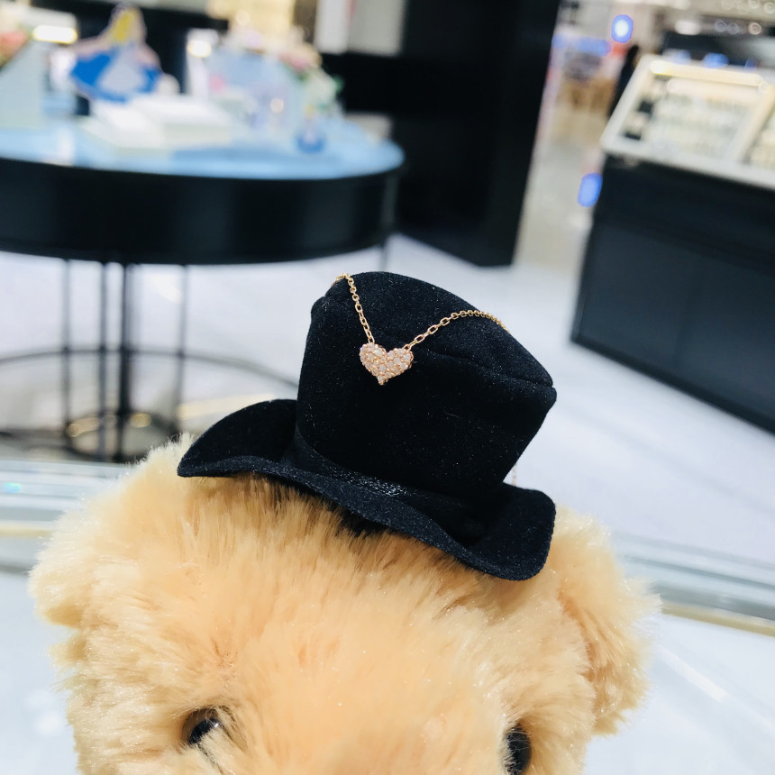 Lloyd Cubic Heart Necklace LN09056 Cute date look 