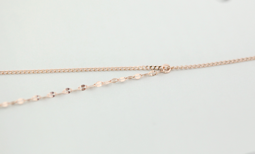 Gold ring 14K Choker twine necklace 18K popular it