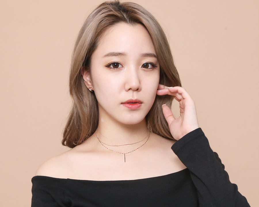 Gold ring 14K Choker twine necklace 18K popular it