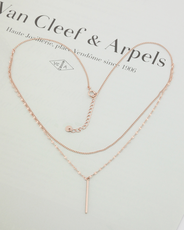 Gold ring 14K Choker twine necklace 18K popular it