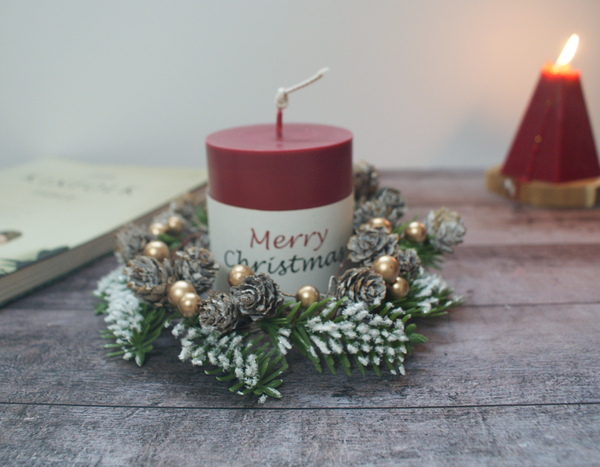 Christmas specials! Natural candle 270g + set luxu