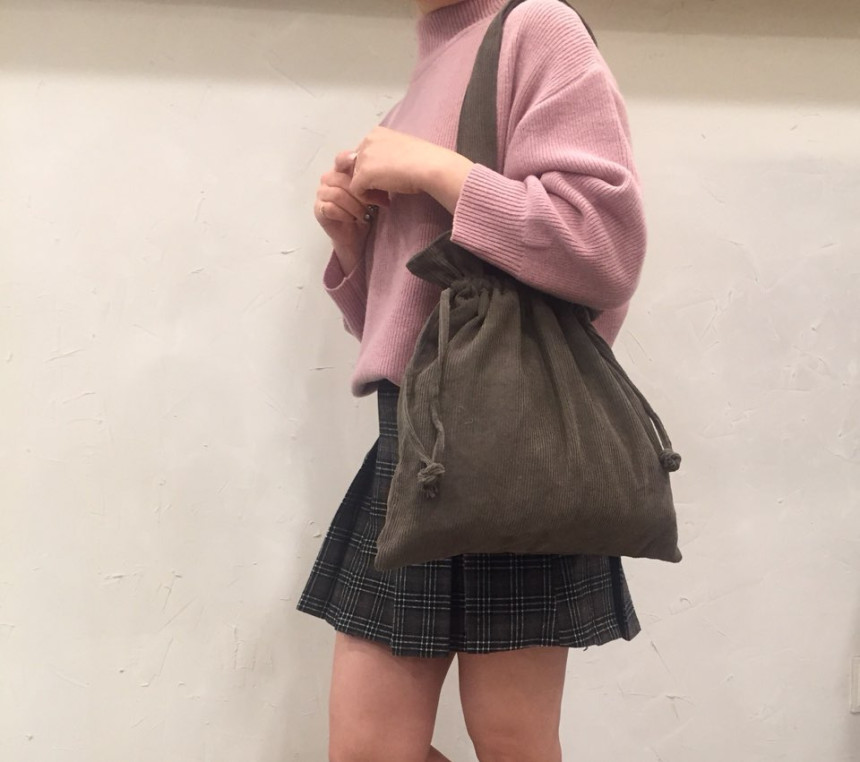 TOTE ECO SHOPPING TRAVEL corduroy corduroy shoulde