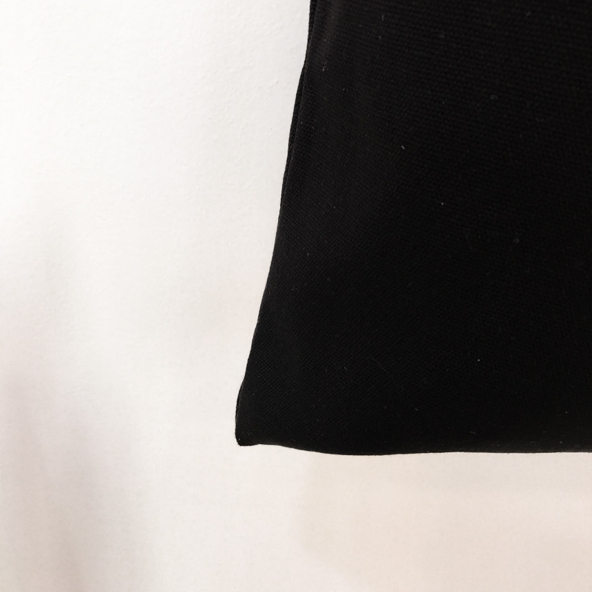 TOTE ECO SHOPPING TRAVEL SS Daily black eco bag op