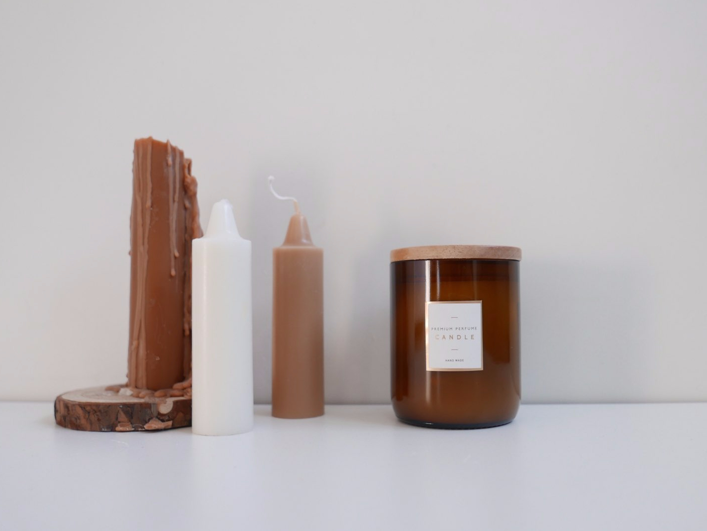 Natural Candle Candle Interior Herbs Recommended B