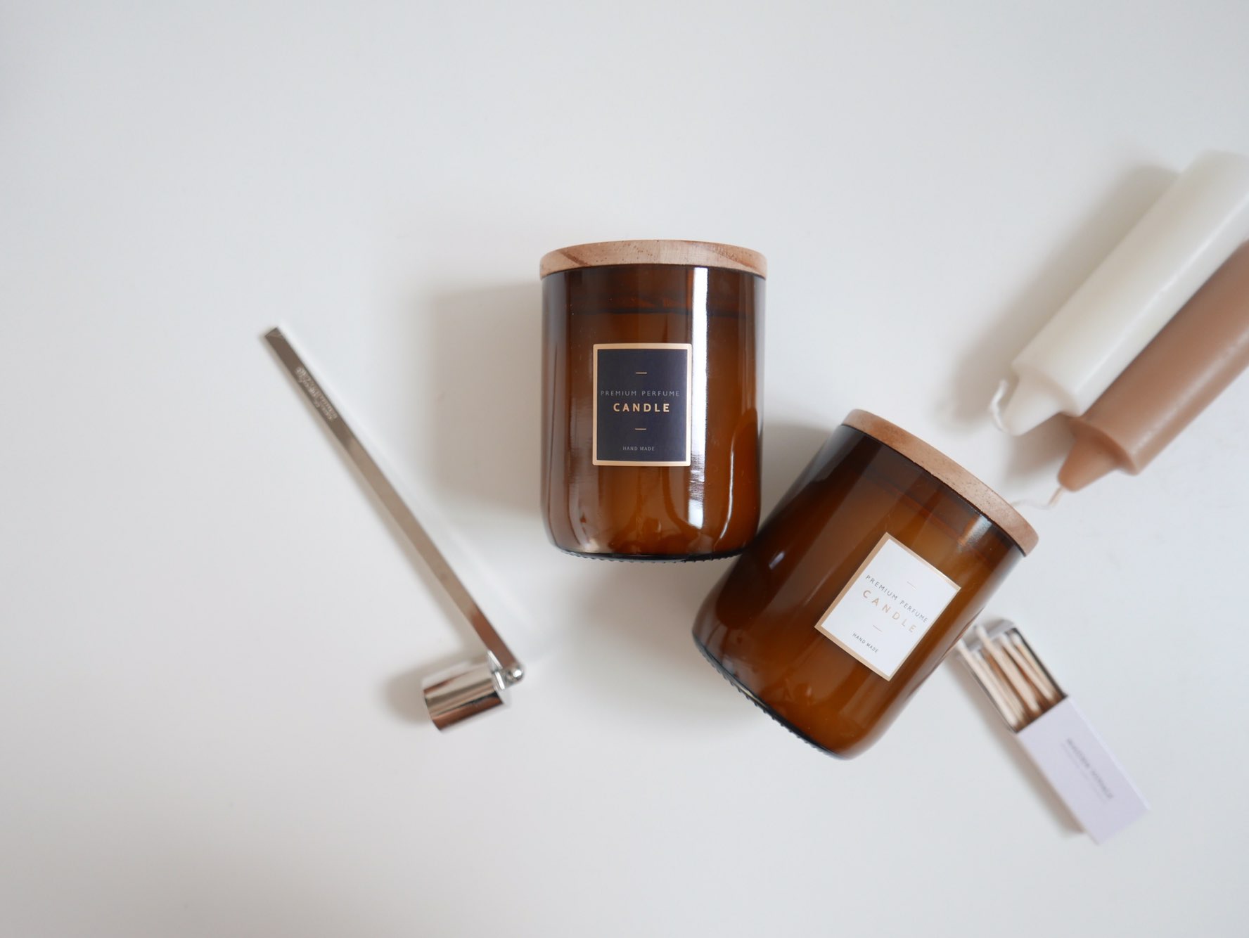 Natural Candle Candle Interior Herbs Recommended B