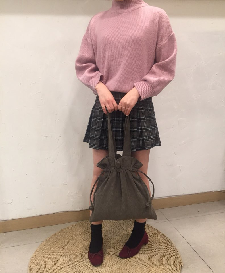 TOTE ECO SHOPPING TRAVEL corduroy corduroy shoulde