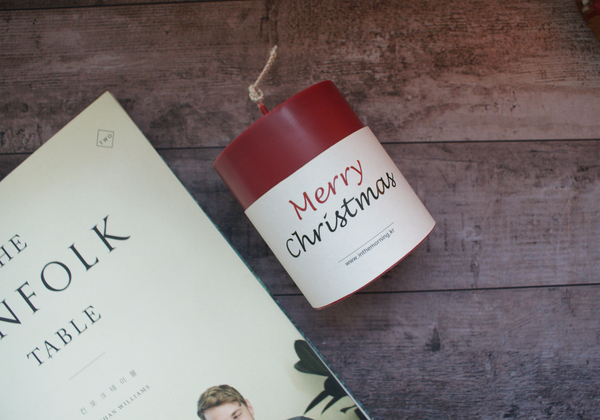 Christmas specials! Natural candle 270g + set luxu