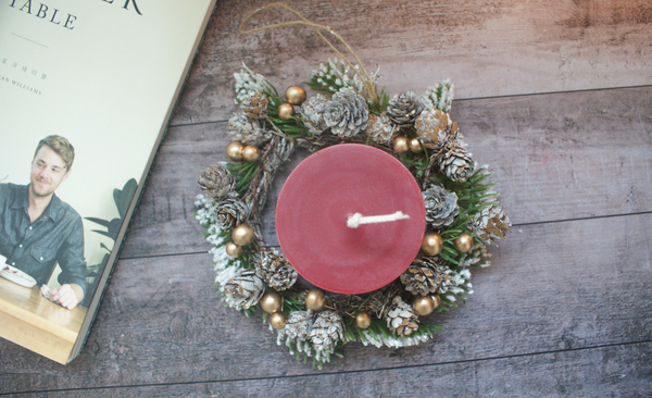 Christmas specials! Natural candle 270g + set luxu