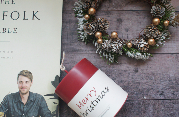 Christmas specials! Natural candle 270g + set luxu