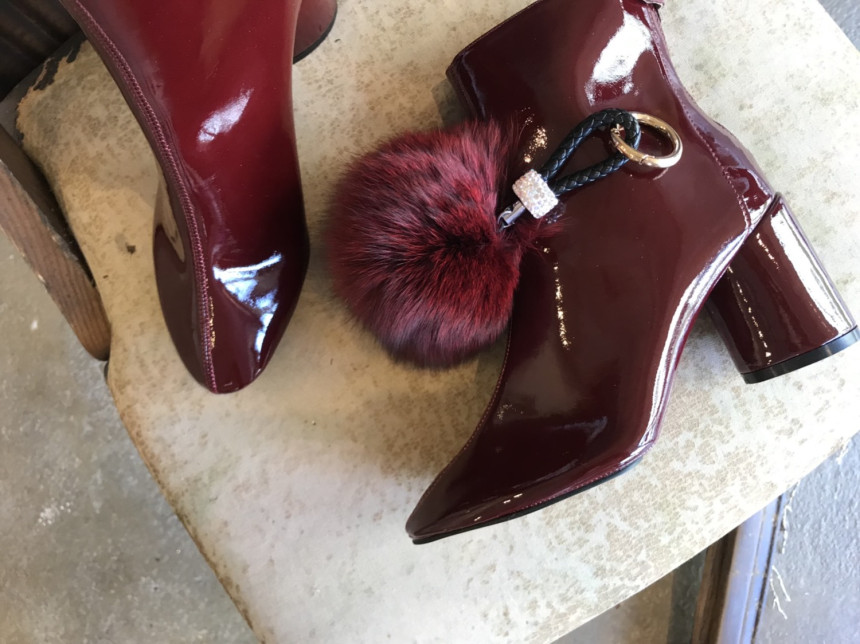 High Quality Cubic Mink Keyring 4COL Real Holder P