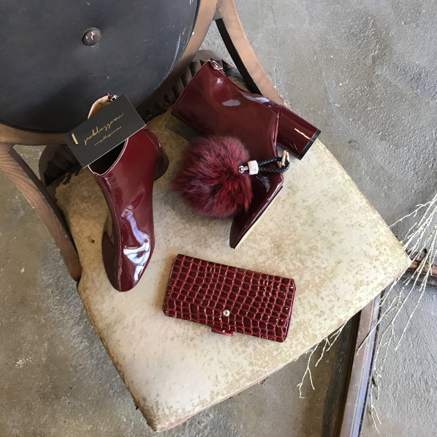 High Quality Cubic Mink Keyring 4COL Real Holder P