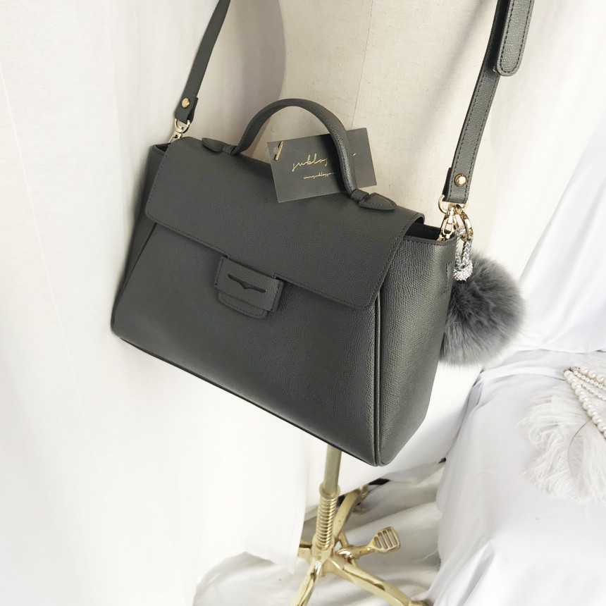 High Quality Cubic Mink Keyring 4COL Real Holder P