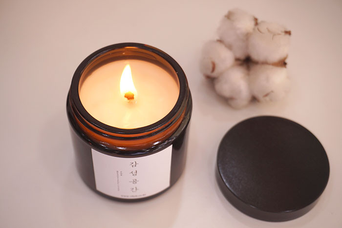 Modern Brown Soya Candle 100ml Handmade aroma scen