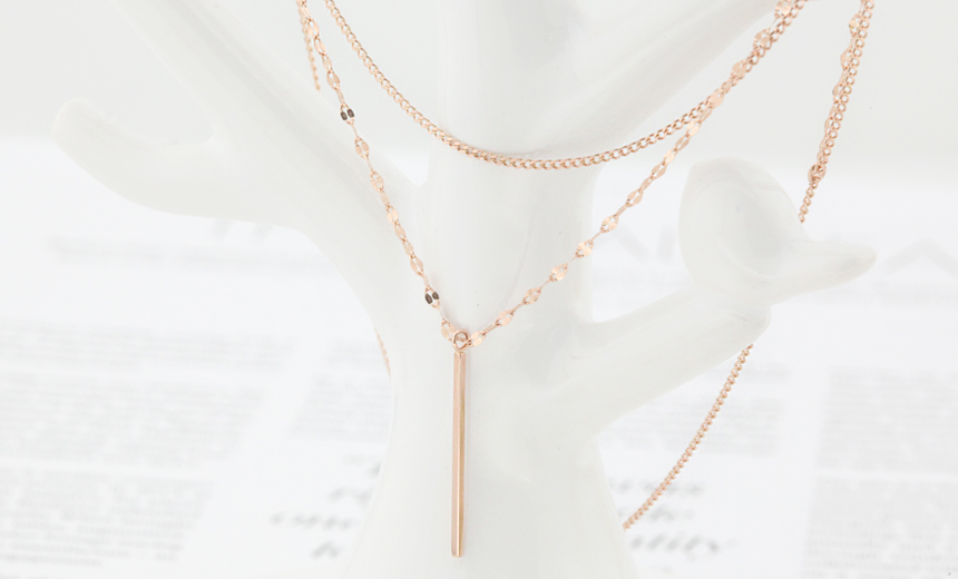 Gold ring 14K Choker twine necklace 18K popular it