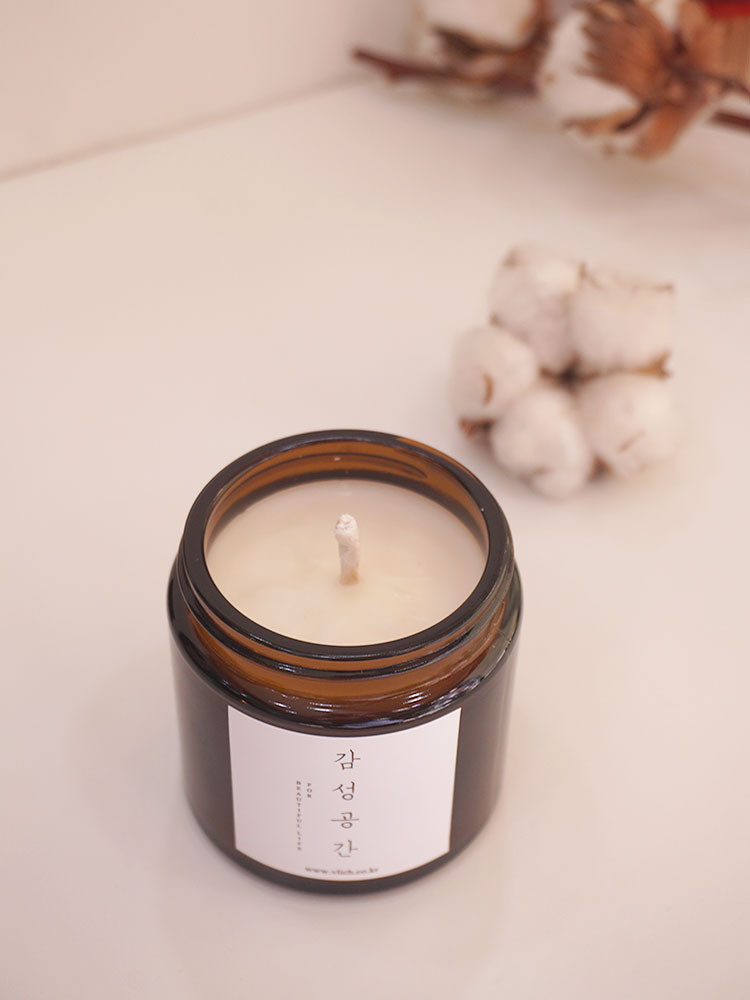 Modern Brown Soya Candle 100ml Handmade aroma scen
