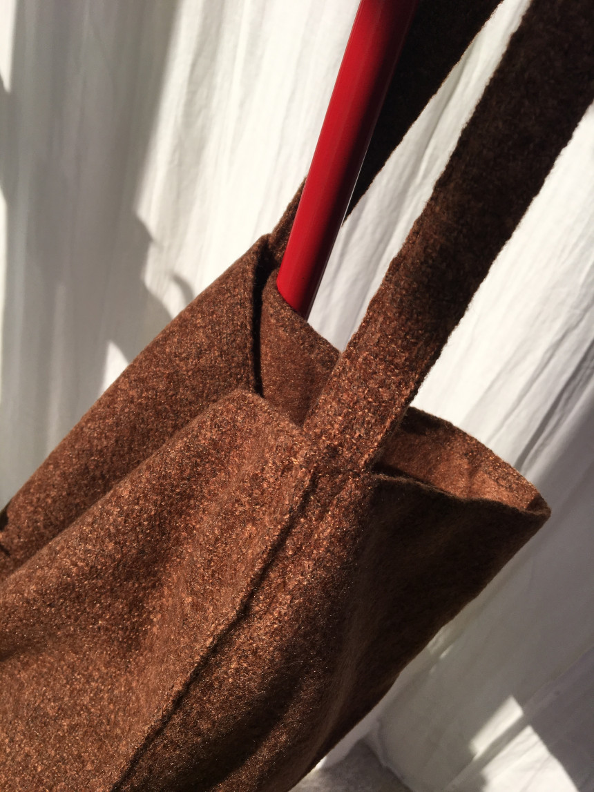 TOTE ECO SHOPPING TRAVEL Simple Wool Eco Bag Winte