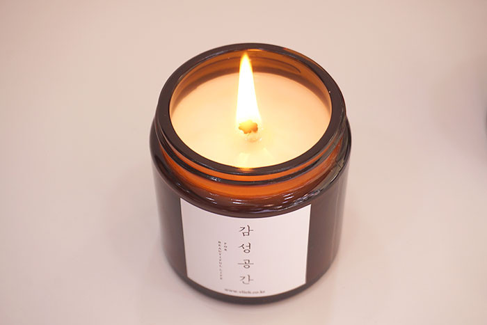 Modern Brown Soya Candle 100ml Handmade aroma scen
