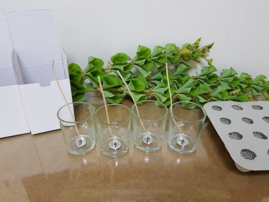 Strawberry Candle Natural Candle Candle Gift Box W