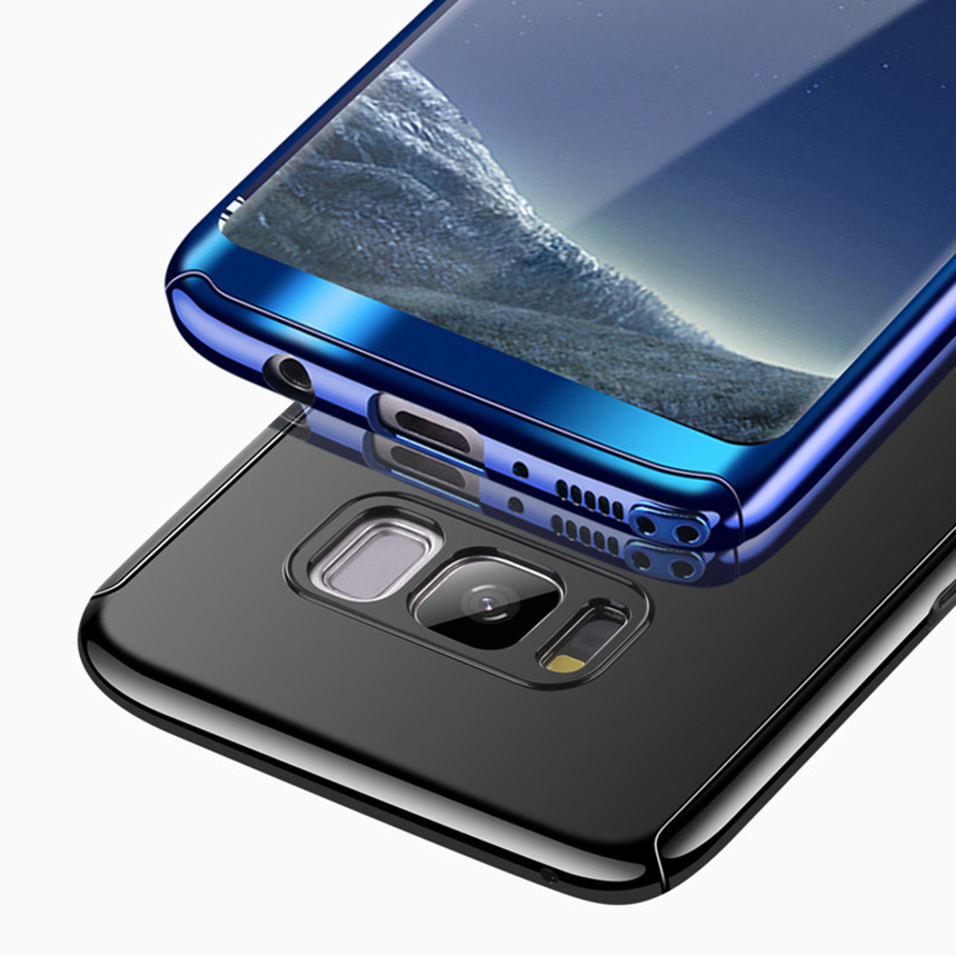 <b><p>Galaxy Note 360 degree full cover lor chrome</p></b><b><p>ギャラクシーノート8 360度フルカバーカラークロームミラーS8ケースと20代の女性アーマーメタルカ</p></b><br /><br /><p align='center'>