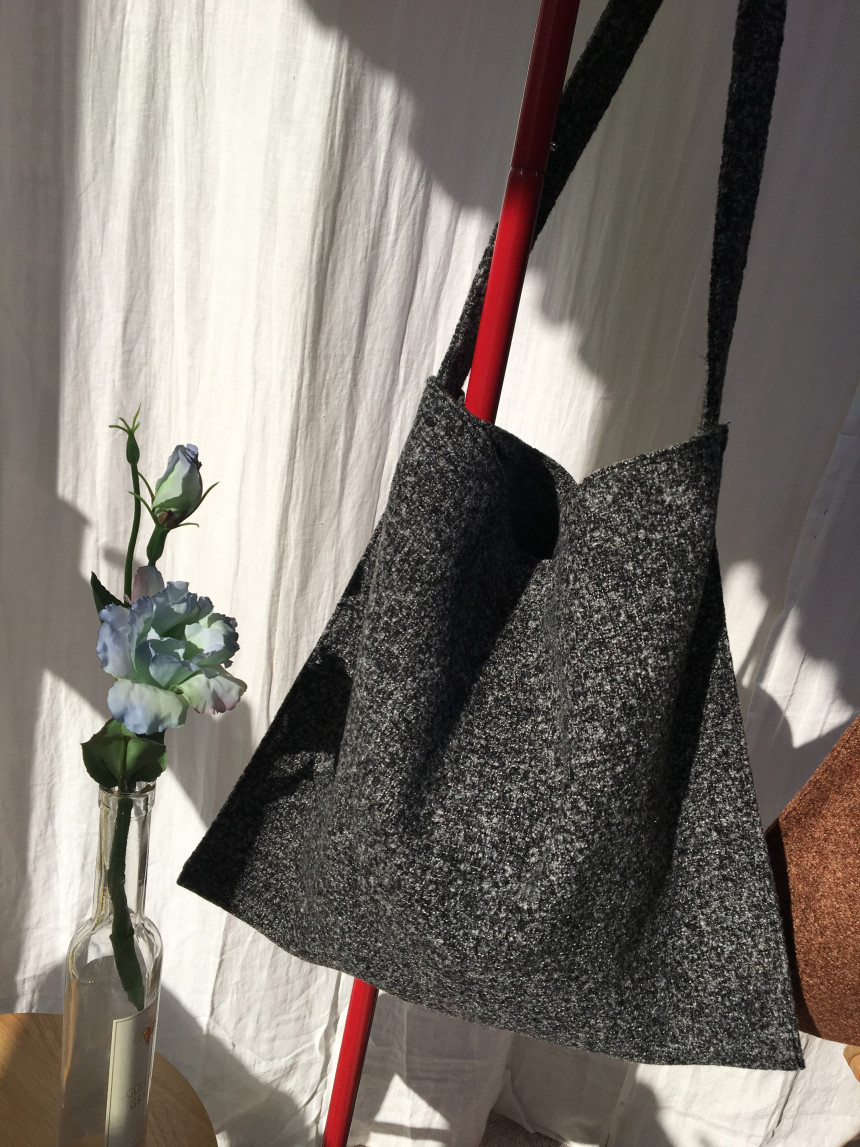 TOTE ECO SHOPPING TRAVEL Simple Wool Eco Bag Winte