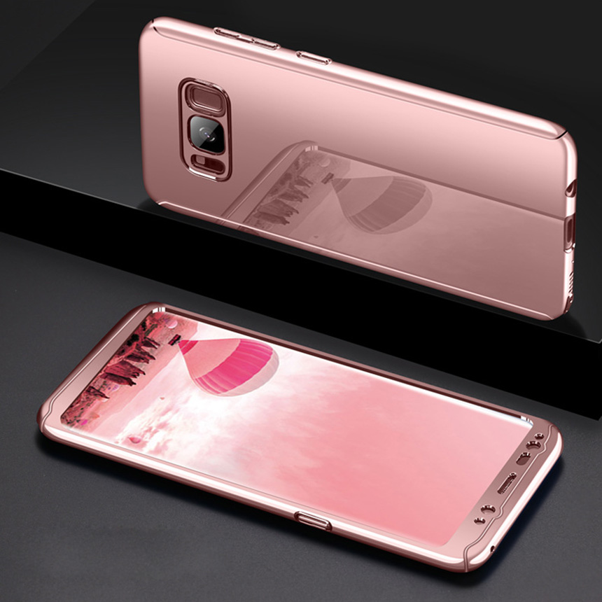 <b><p>Galaxy Note 360 degree full cover lor chrome</p></b><b><p>ギャラクシーノート8 360度フルカバーカラークロームミラーS8ケースと20代の女性アーマーメタルカ</p></b><br /><br /><p align='center'>