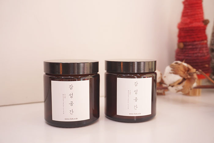 Modern Brown Soya Candle 100ml Handmade aroma scen