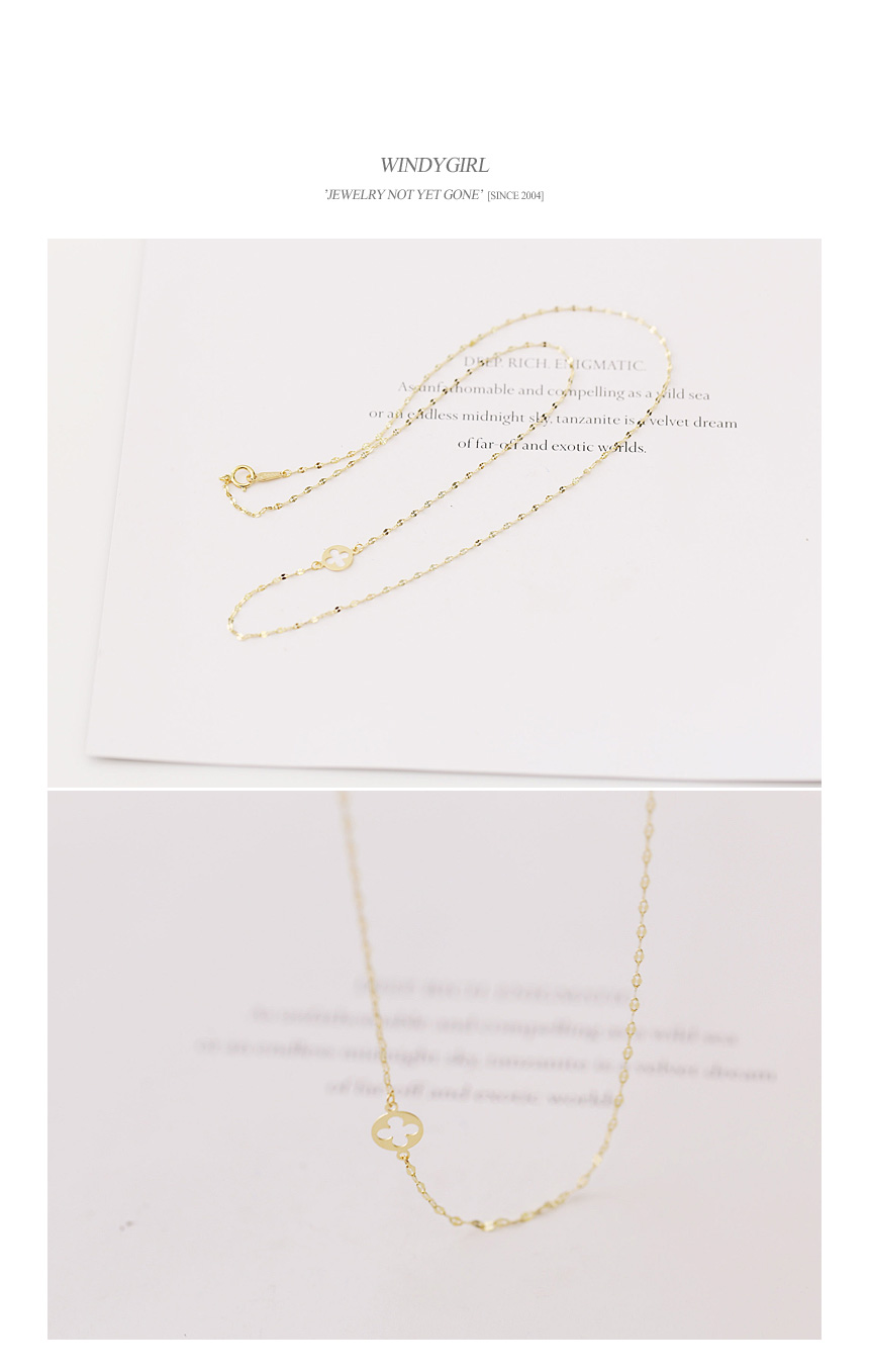 Christmas gift gold necklace women in their 20s 14
