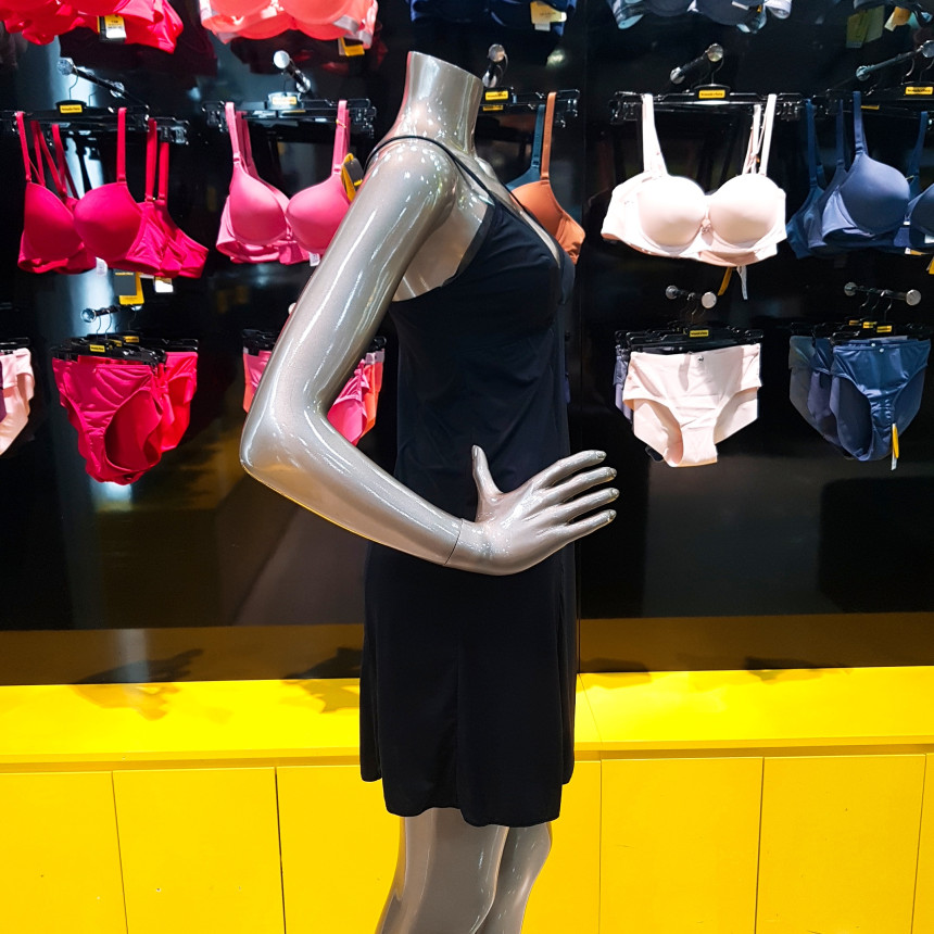 Wonder Bra Black Slip WBWFS7A13T-BK 20 Romantic Se