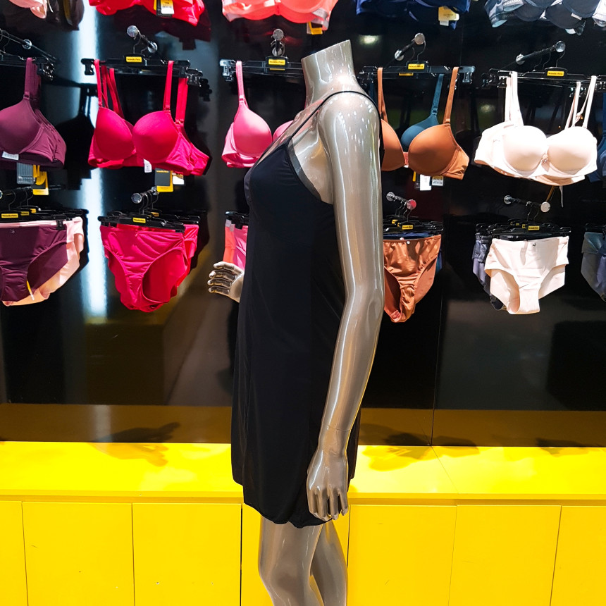 Wonder Bra Black Slip WBWFS7A13T-BK 20 Romantic Se