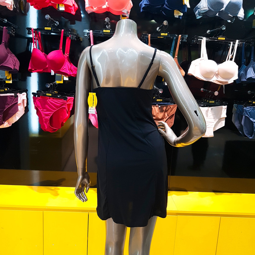 Wonder Bra Black Slip WBWFS7A13T-BK 20 Romantic Se