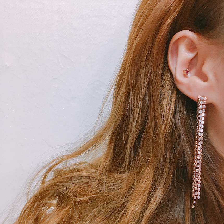 Luce Deep Mood Earrings LKJ0938 Date Look Stylish 