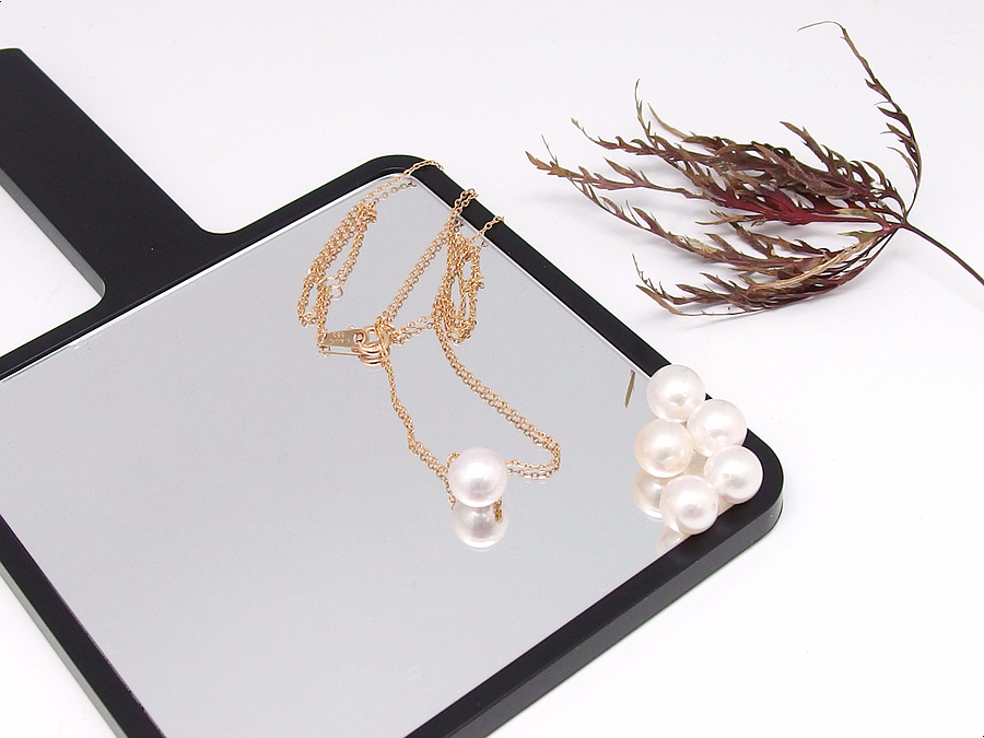 Akoya pearl 14K necklace 14k seawater gift recomme