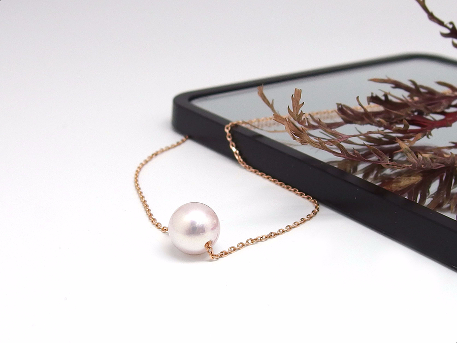 Akoya pearl 14K necklace 14k seawater gift recomme