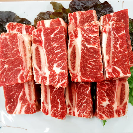 미국산 우대갈비 LA갈비 1kg 갈비탕용 고기 소 찜갈비 찜용 소고기 아롱사태 수육