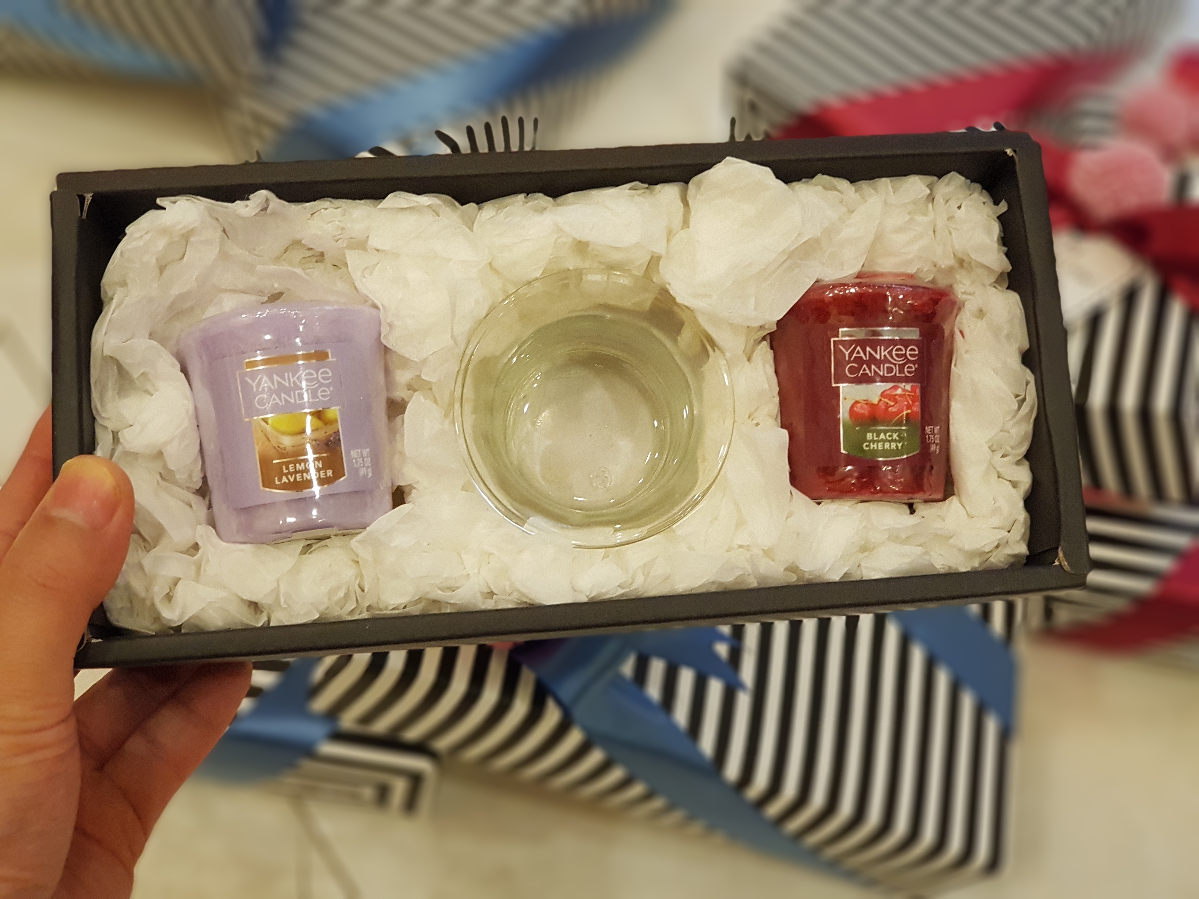 Yankee Candle Bottle 2 Holder Gift Set Wedding, St