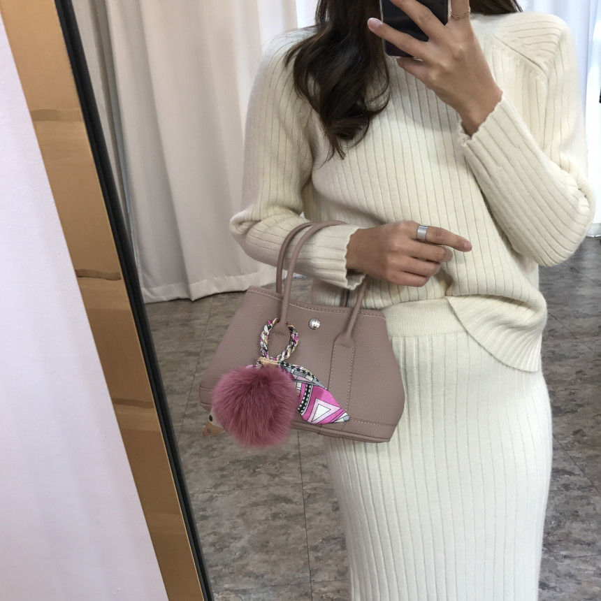 Twilight Fox Drop Foam Foam Keyring Women's Bag