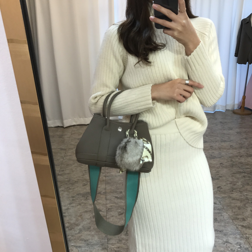 Twilight Fox Drop Foam Foam Keyring Women's Bag