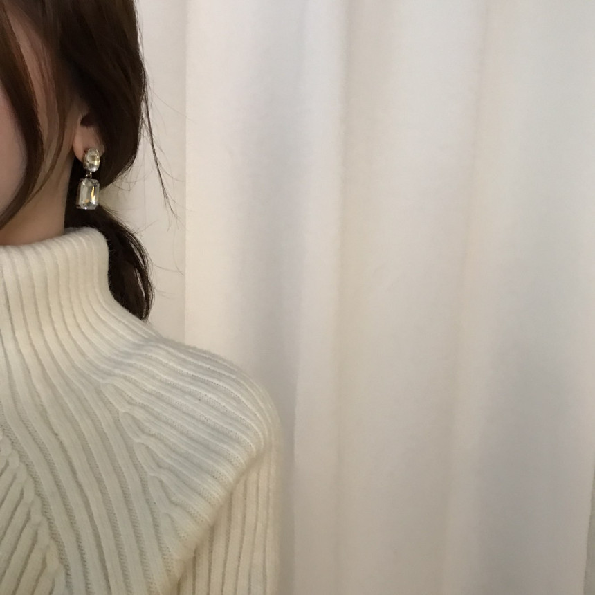 Belka Cubic Antique Drop Earrings 3color Festival 