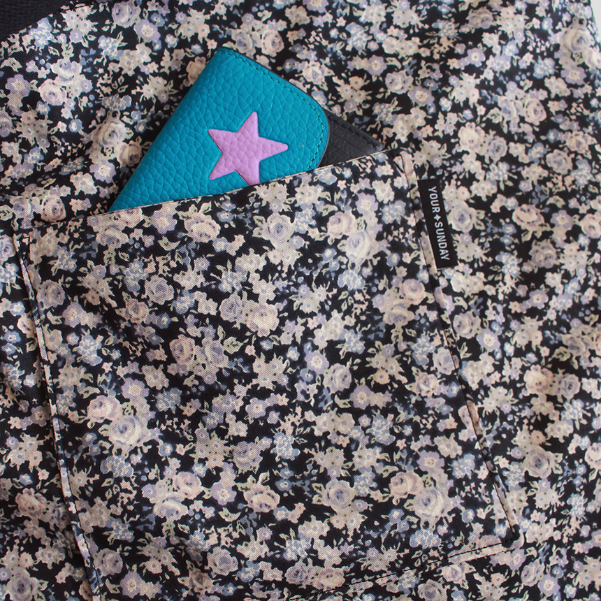 TOTE ECO SHOPPING TRAVEL Ash Black Double-sided Ec