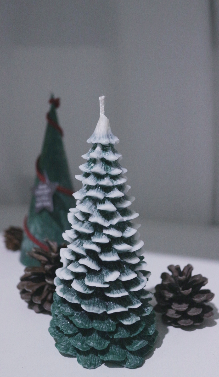 Nanairo Store Christmas Tree Candle Free Luxury Gi