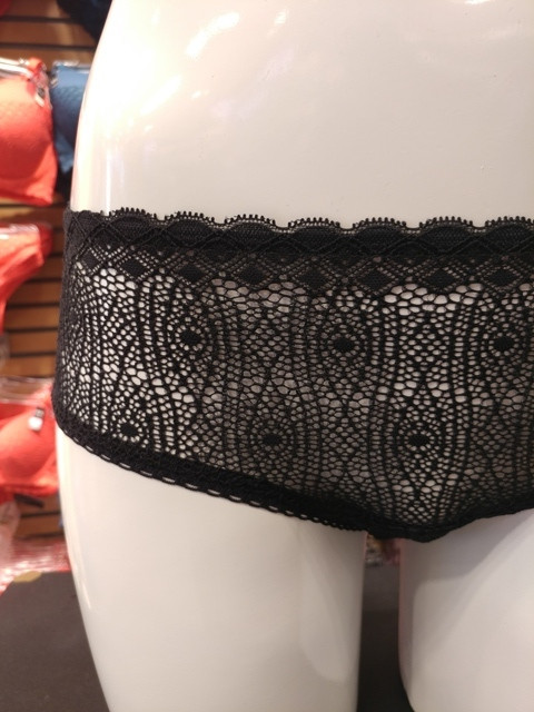Etham Black Lace Shorty Panties 6485774 05 Lovely 
