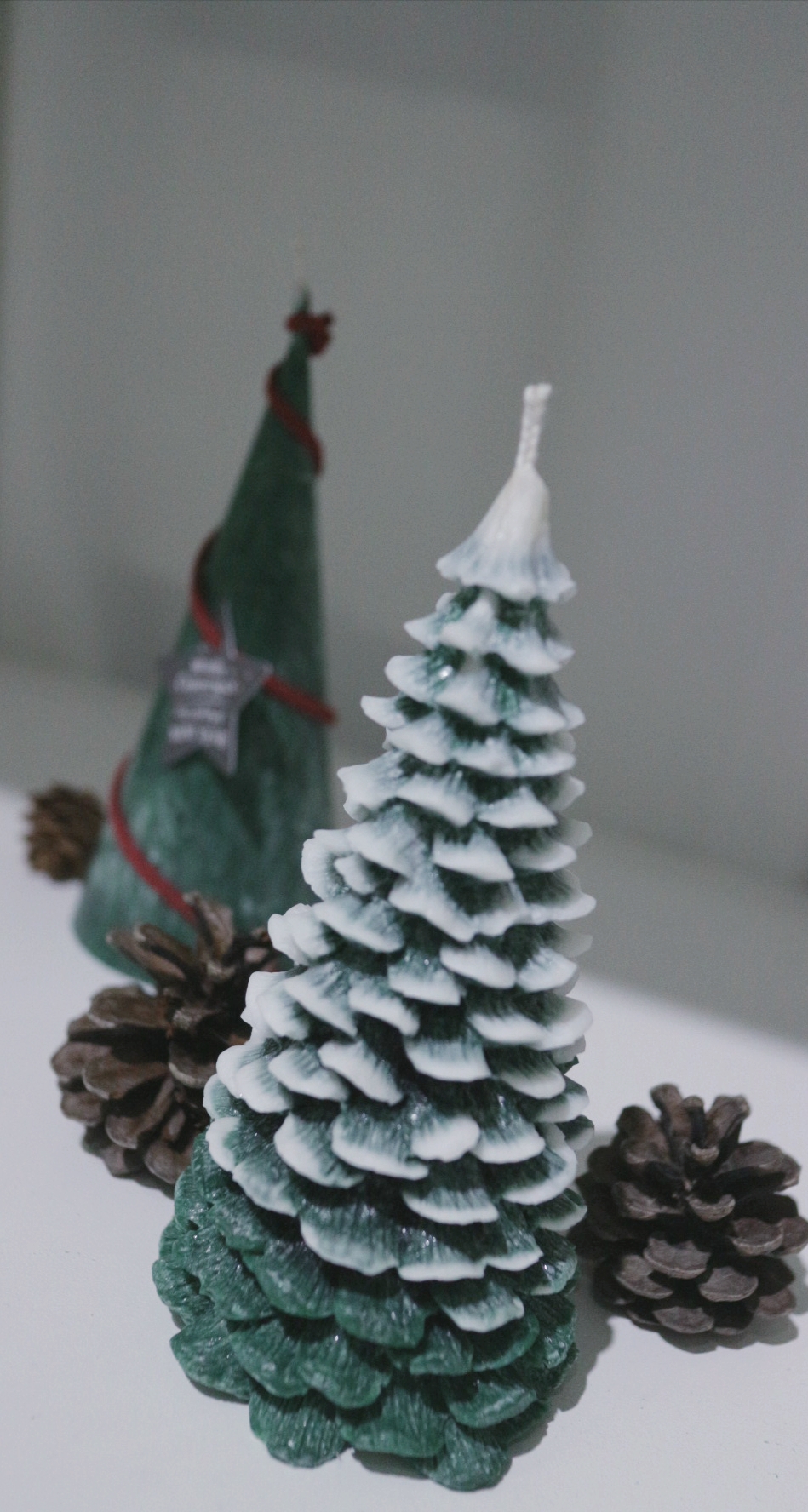 Nanairo Store Christmas Tree Candle Free Luxury Gi