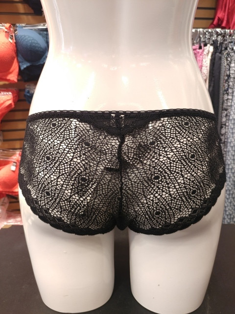 Etham Black Lace Shorty Panties 6485774 05 Lovely 