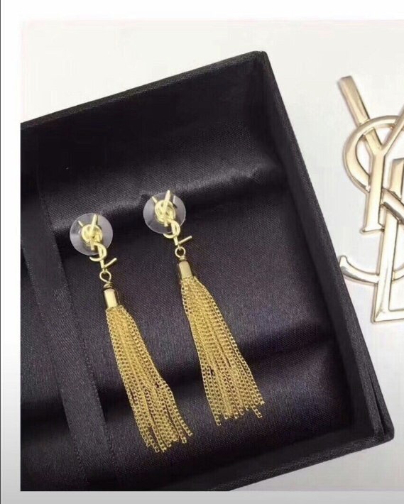 YSL Laurent tassel earring