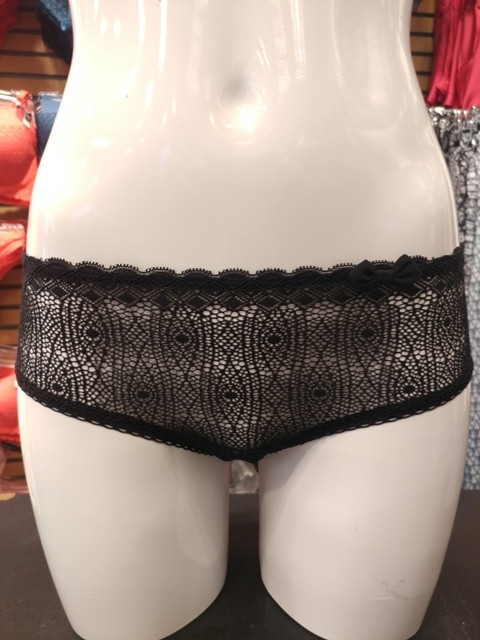 Etham Black Lace Shorty Panties 6485774 05 Lovely 