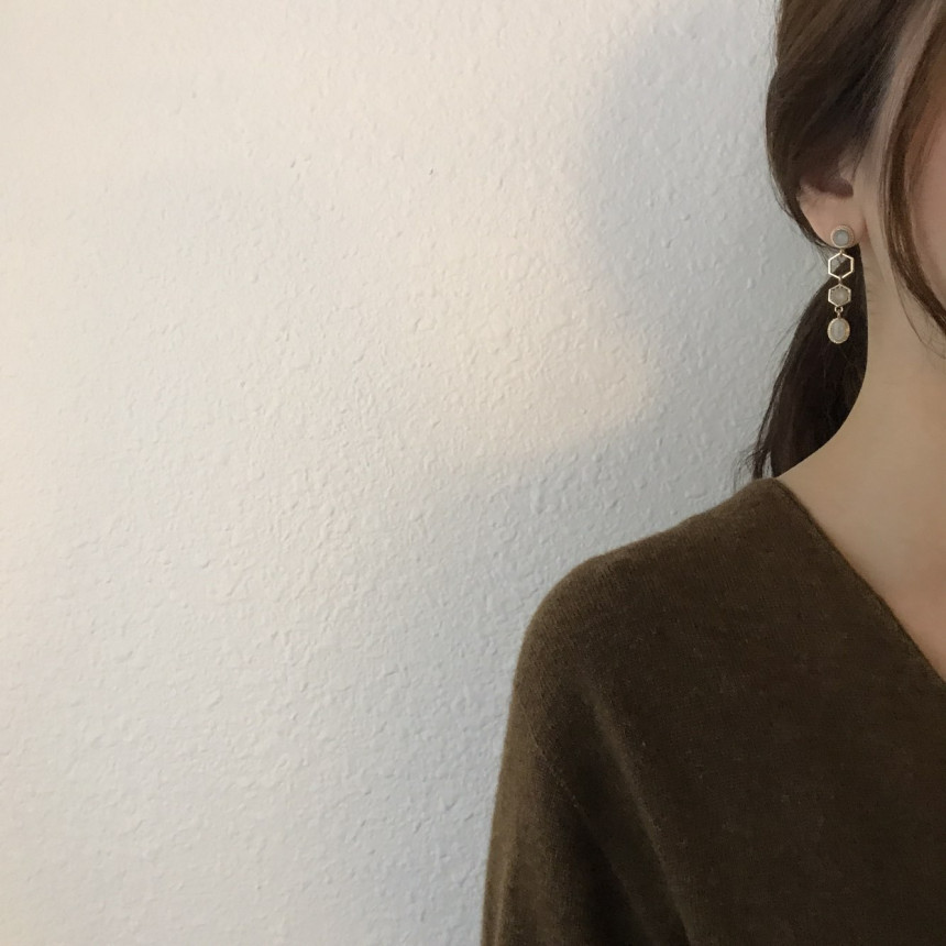 Hilder Swalnt Antique Drop Earrings 5color Lovely 