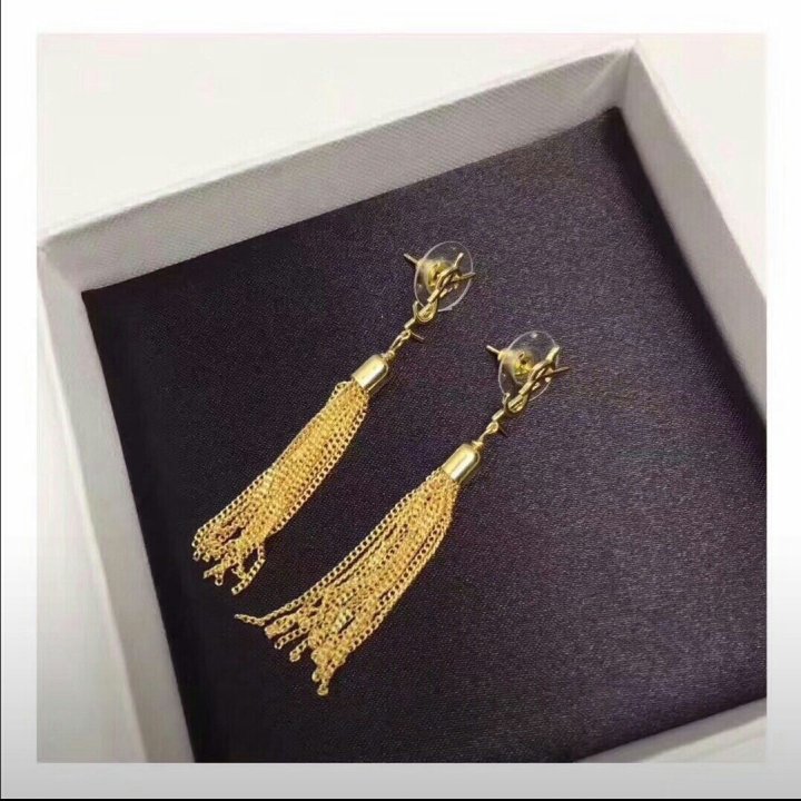 YSL Laurent tassel earring
