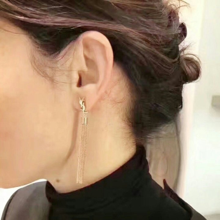 YSL Laurent tassel earring