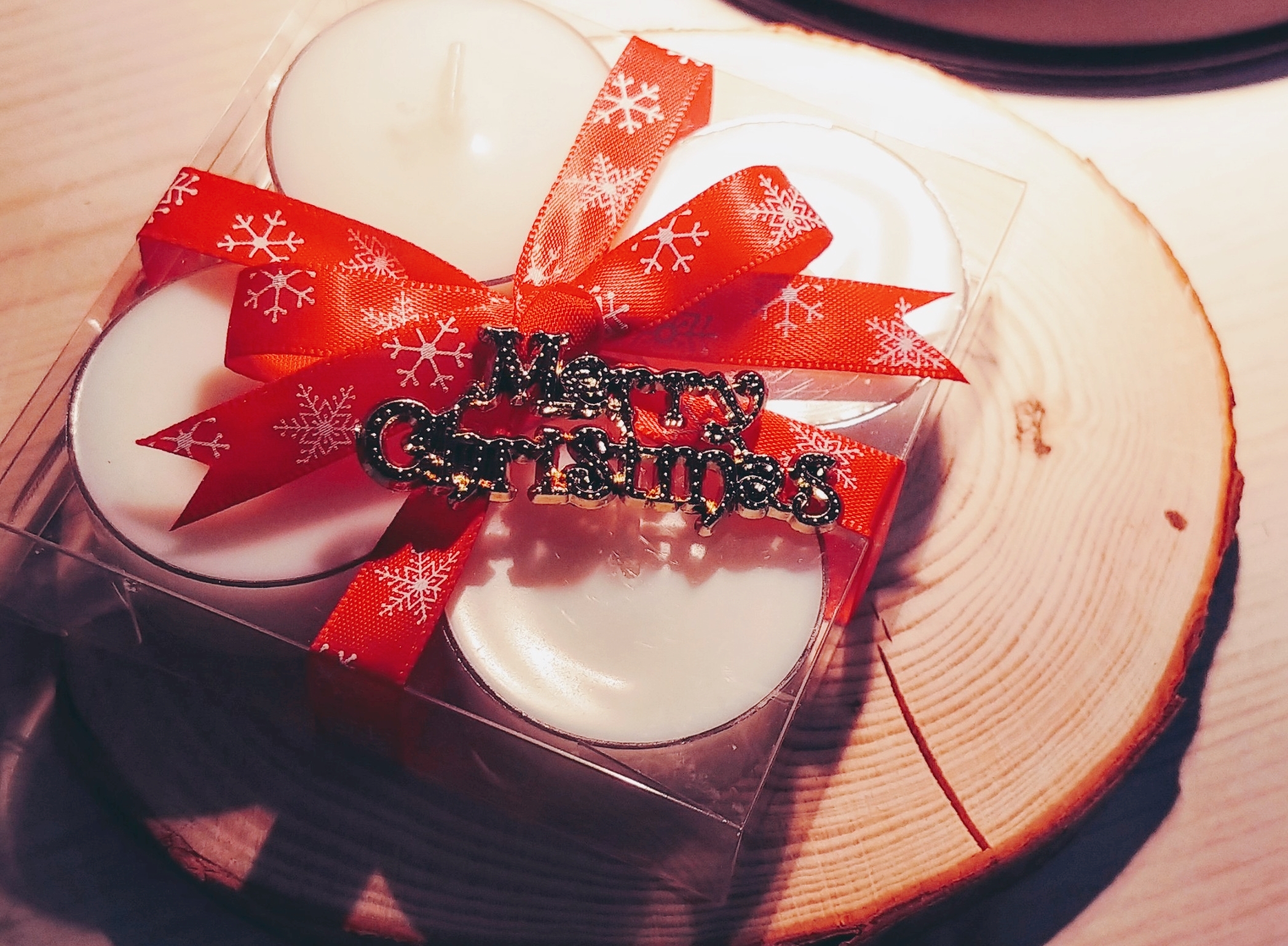 Candle sensation Christmas tea light gift souvenir